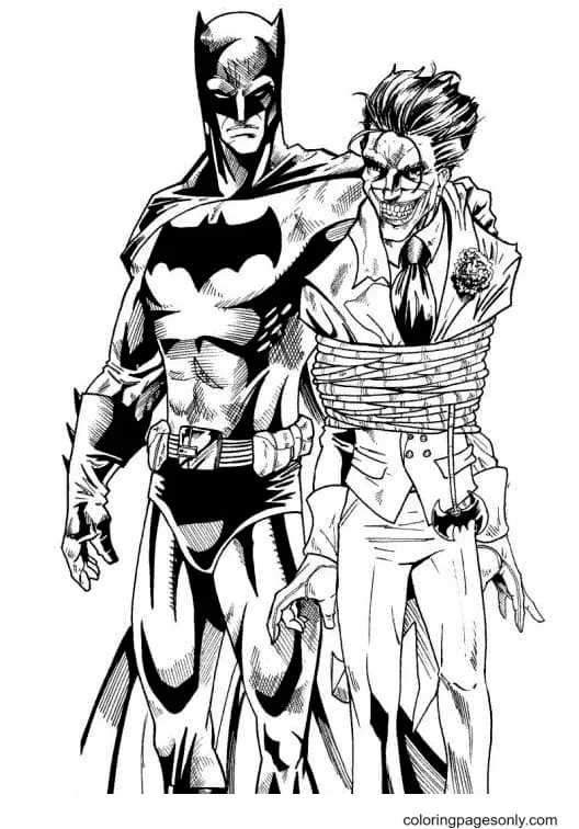 Joker Coloring Pages 40