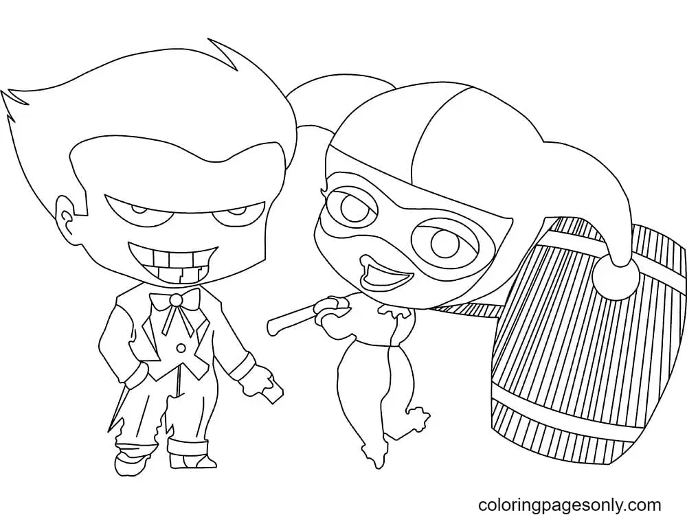 Joker Coloring Pages 49