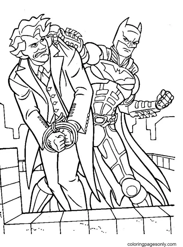 Joker Coloring Pages 55