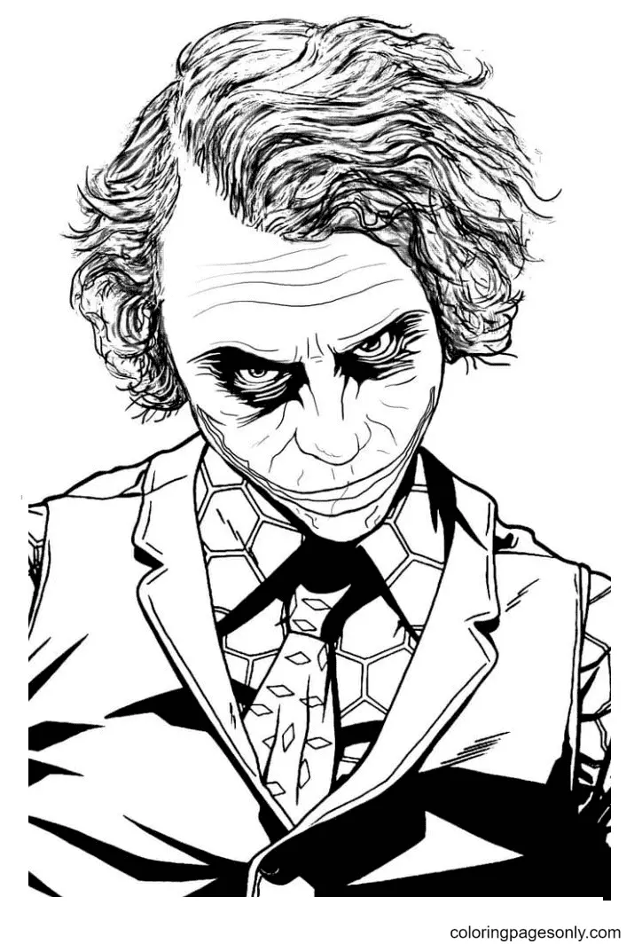 Joker Coloring Pages 56