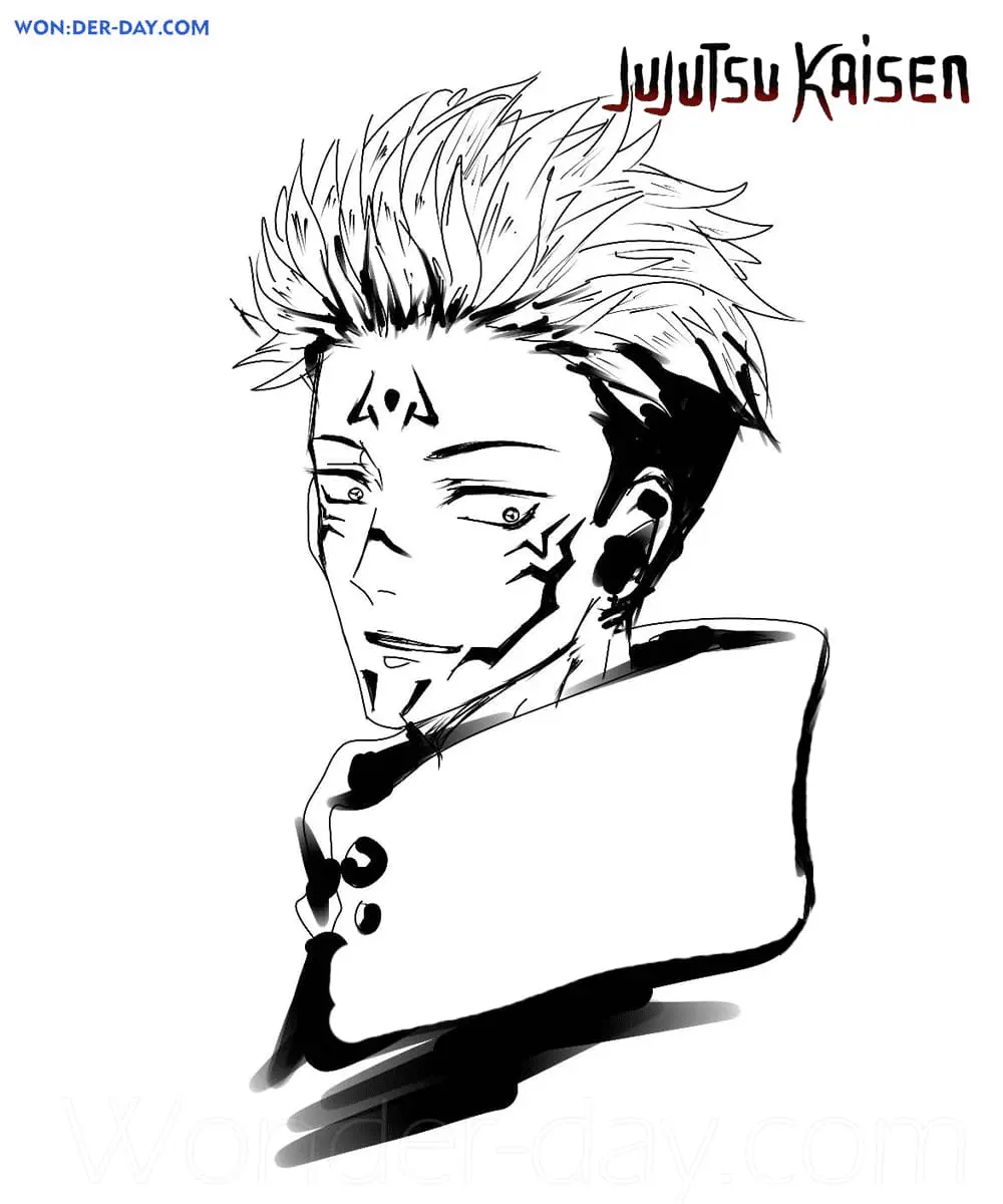 Jujutsu Kaisen Coloring Pages 79