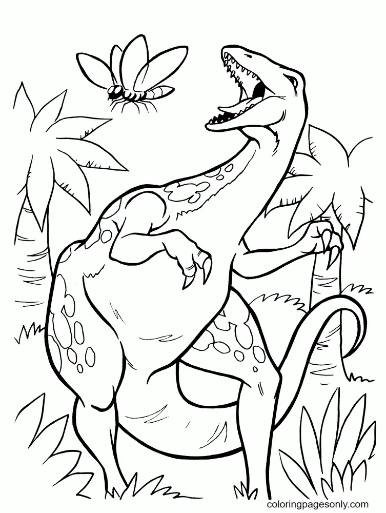 Jurassic World Coloring Pages 11