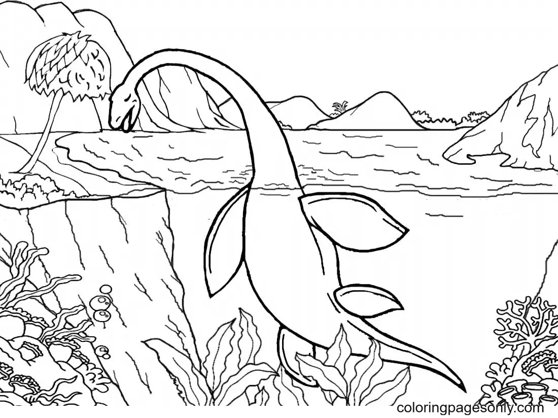 Jurassic World Coloring Pages 16