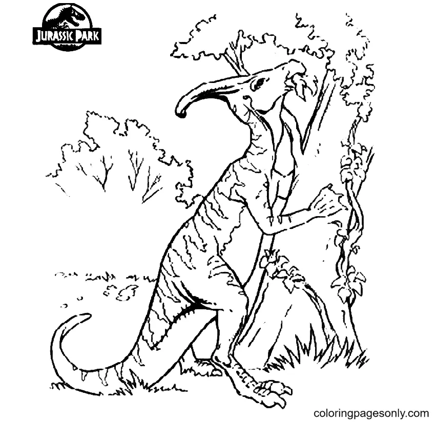 Jurassic World Coloring Pages 20