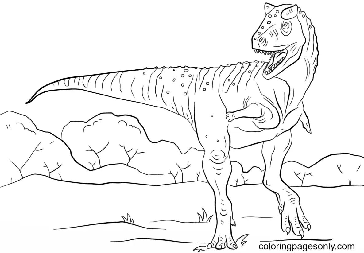 Jurassic World Coloring Pages 3