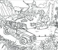 Jurassic World Coloring Pages 33