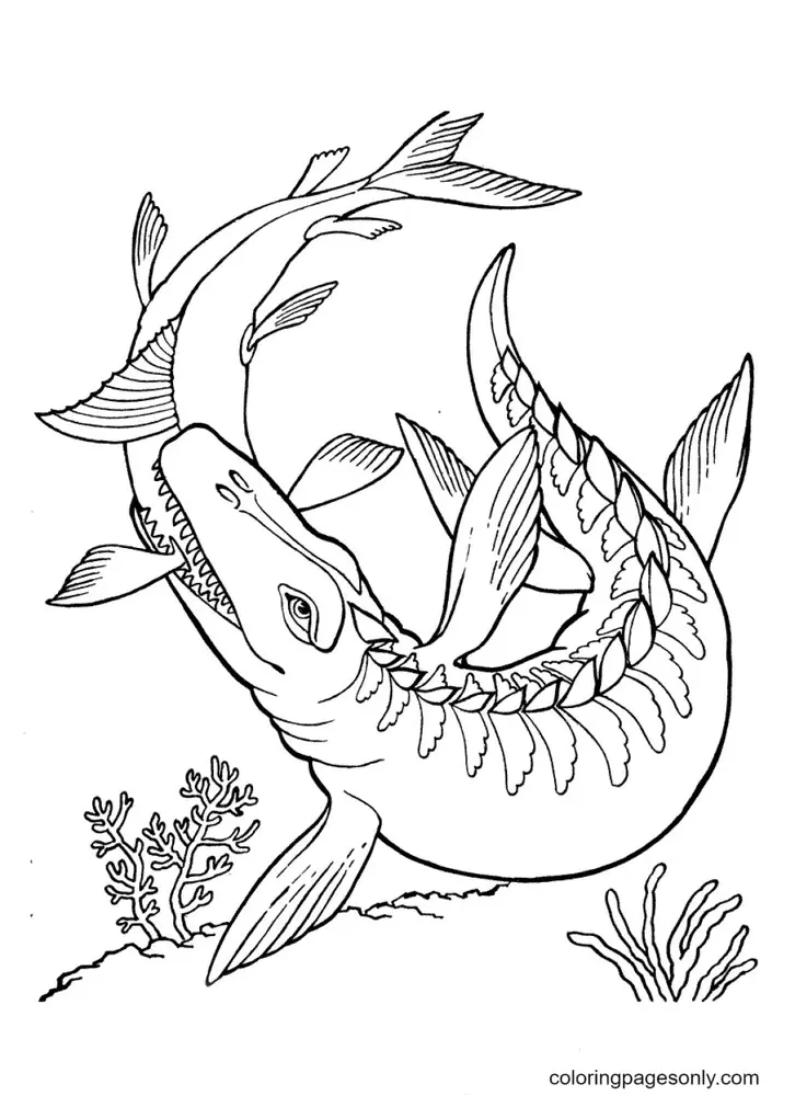 Jurassic World Coloring Pages 4