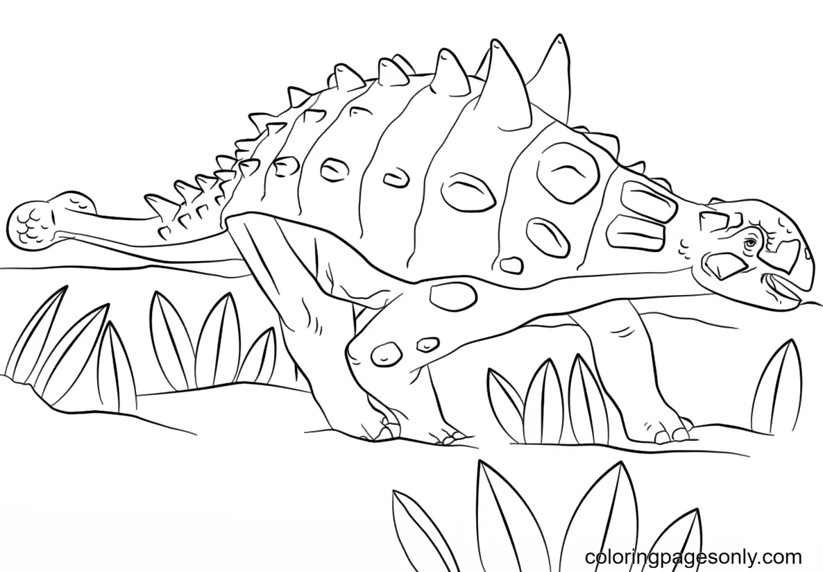 Jurassic World Coloring Pages 44