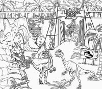 Jurassic World Ausmalbilder 52