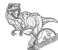 Jurassic World Para Colorear 67