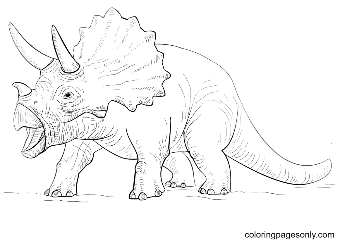 Jurassic World Coloring Pages 7