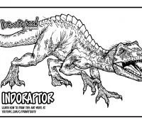 Jurassic World Coloring Pages 71