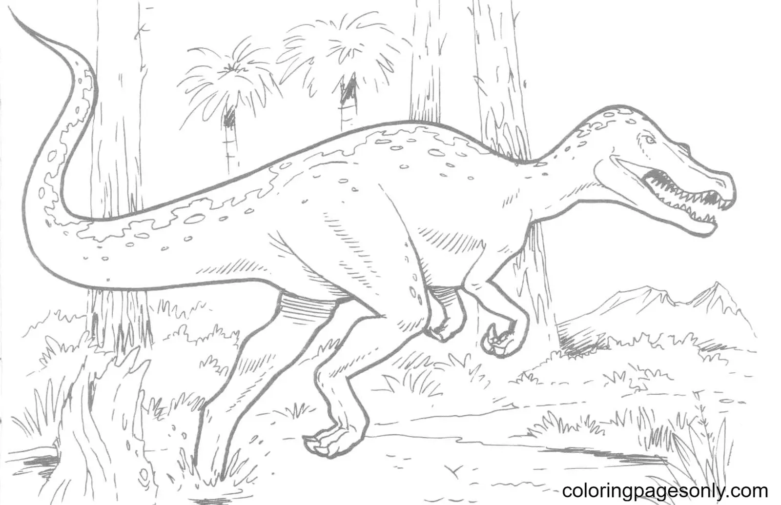 Jurassic World Coloring Pages 8