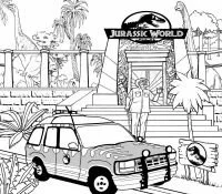 Jurassic World Coloring Pages 82