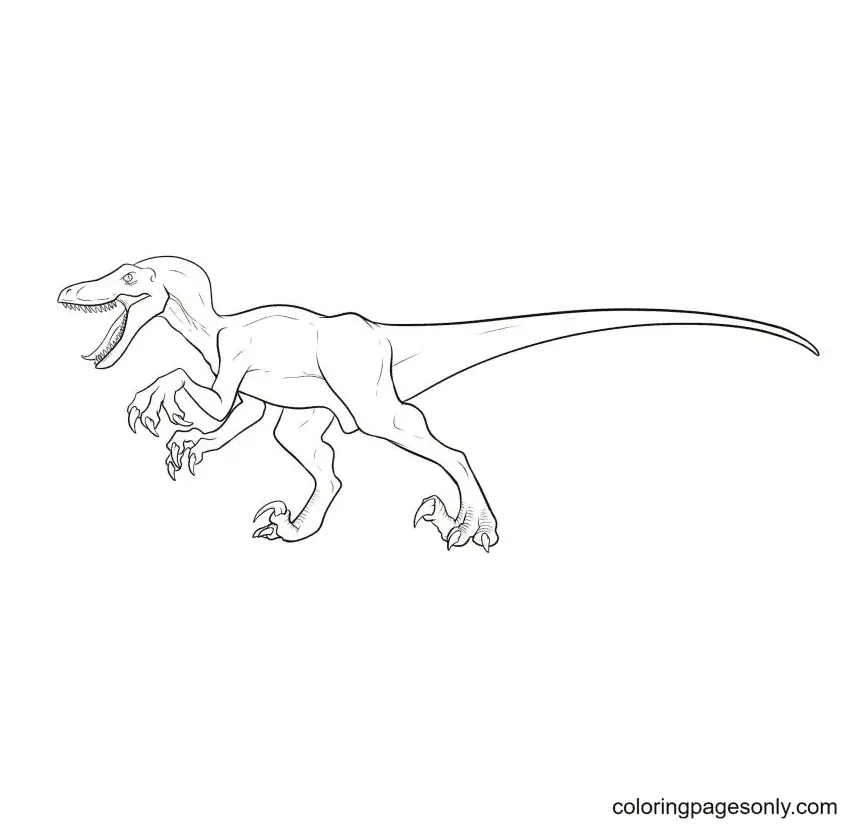 Jurassic World Para Colorear 83