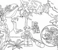 Jurassic World Para Colorear 86