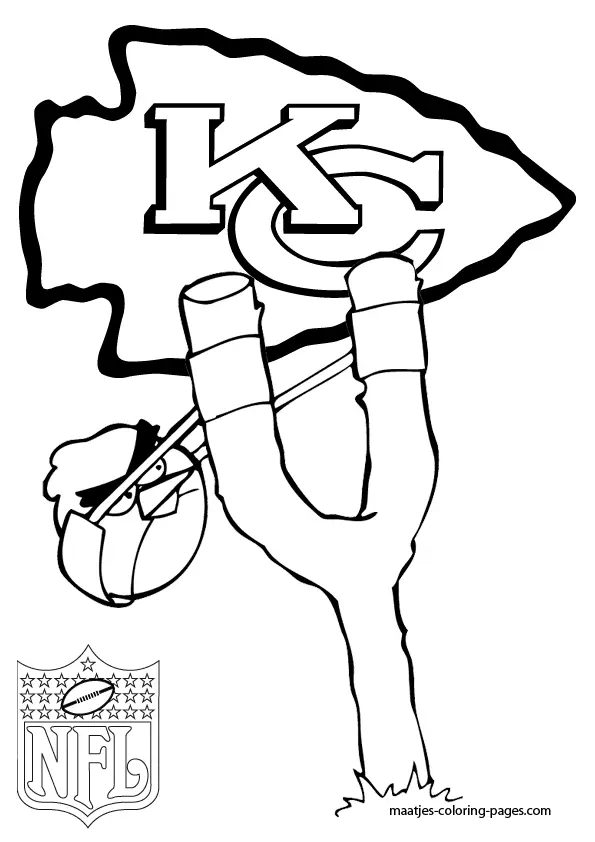 Kansas City Chiefs Coloring Pages 22