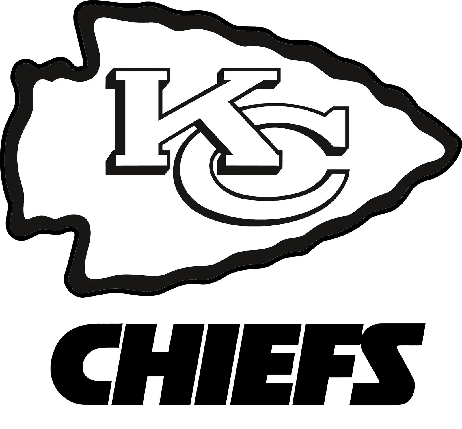 Desenhos de Kansas City Chiefs Para Colorir 6