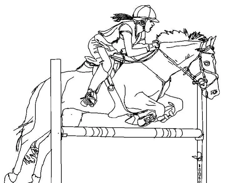 Kentucky Derby Coloring Pages 8