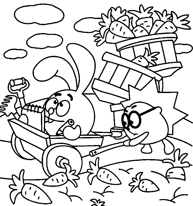 KikoRiki Coloring Pages 16