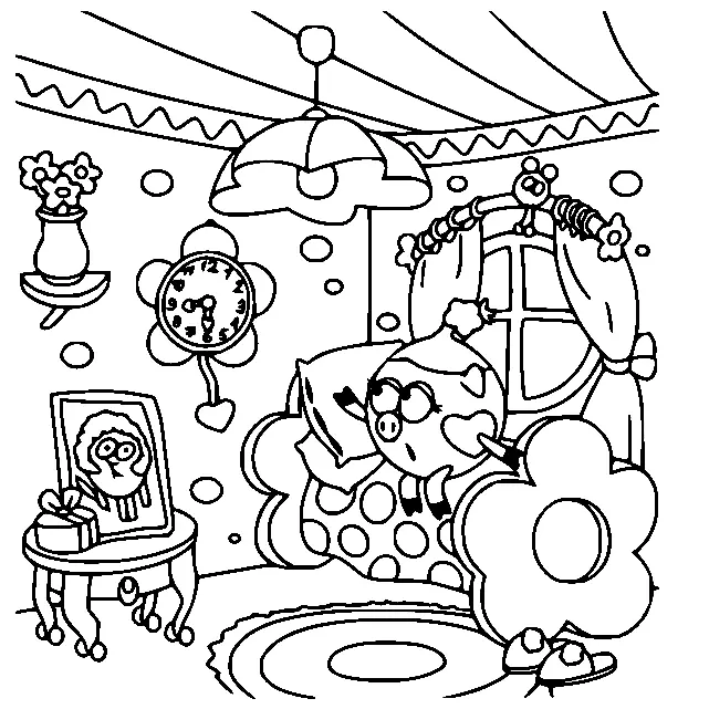 KikoRiki Coloring Pages 17