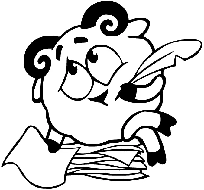 KikoRiki Ausmalbilder 60