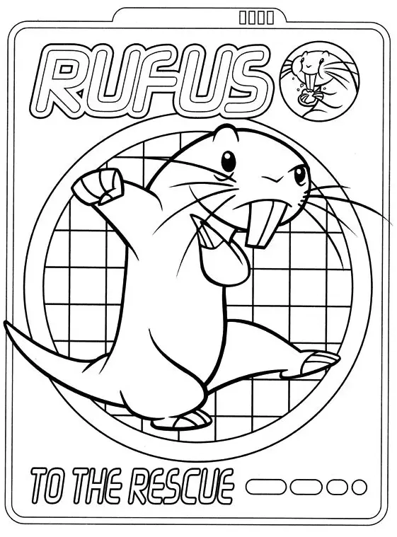 Kim Possible Coloring Pages 19