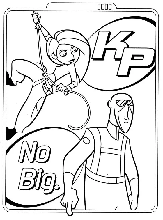 Kim Possible Coloring Pages 35