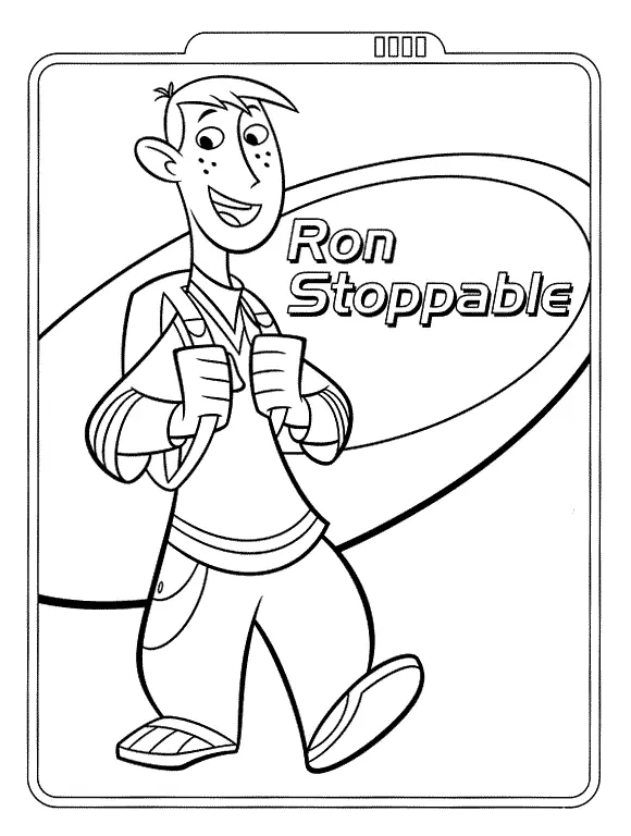 Kim Possible Coloring Pages 37