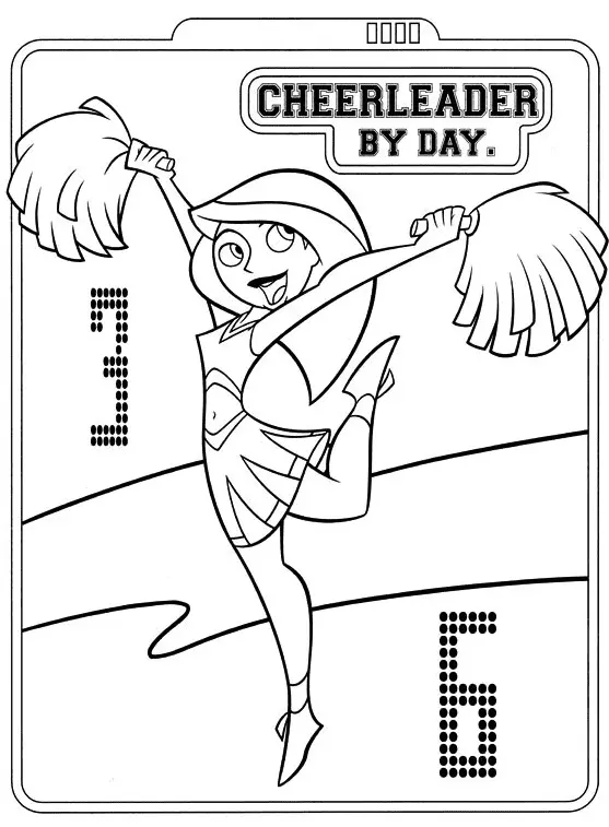 Kim Possible Coloring Pages 6