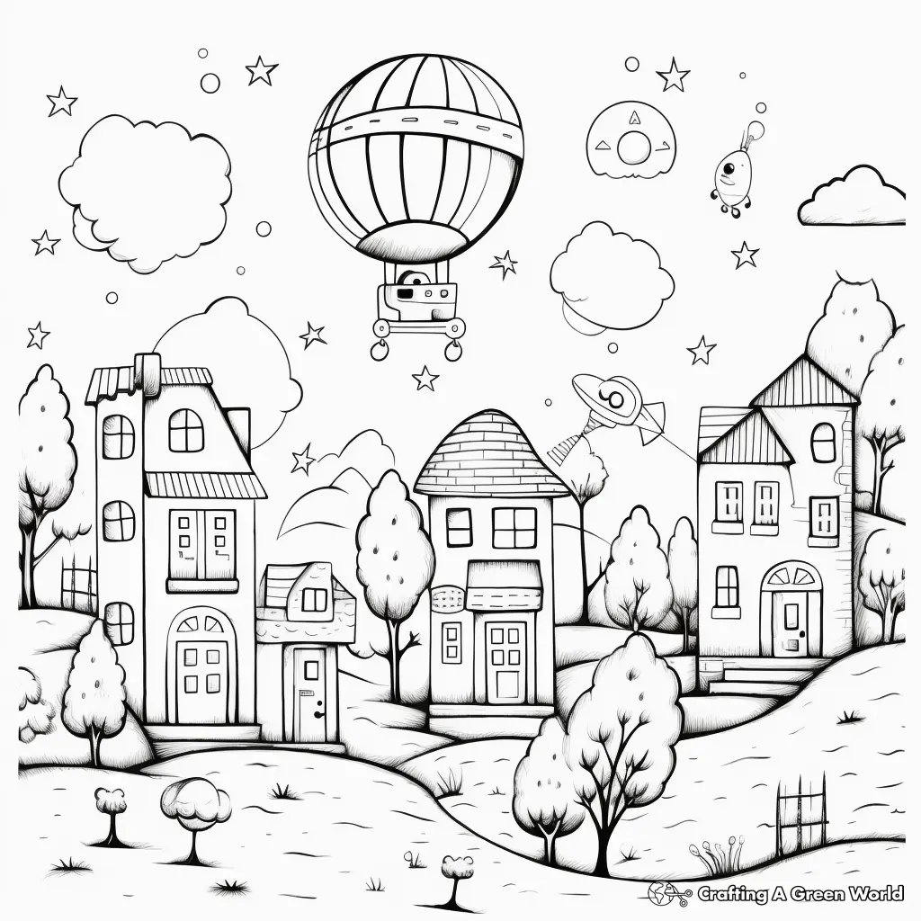 Kindergarten Coloring Pages 41