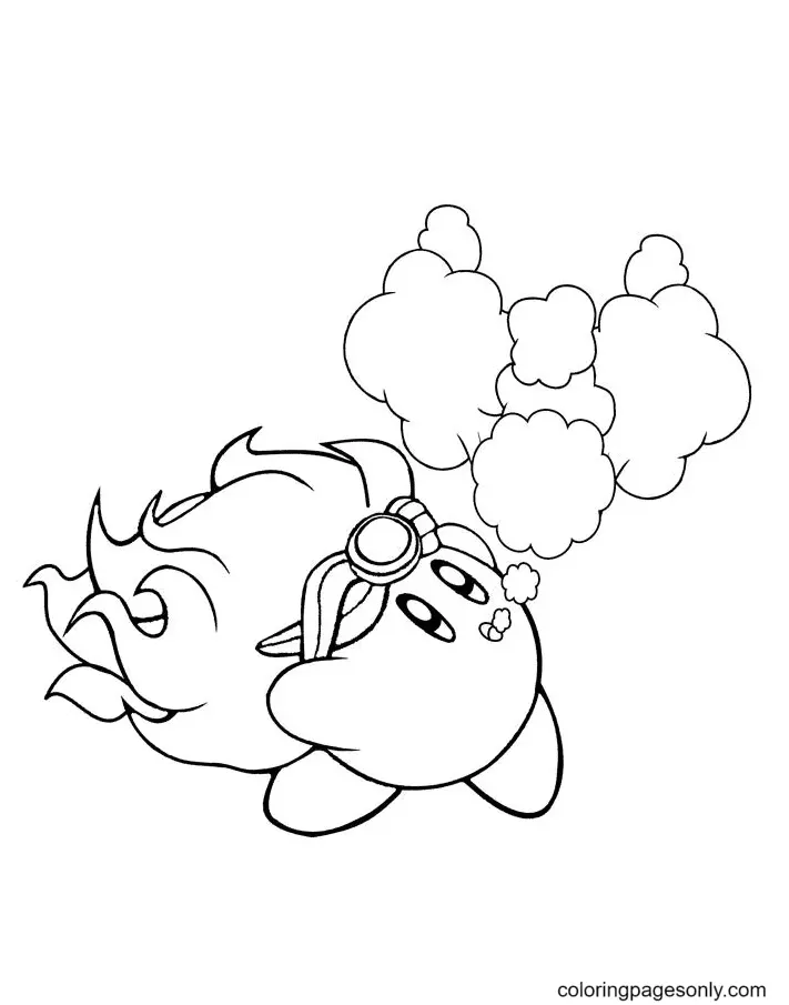 Kirby Para Colorear 49