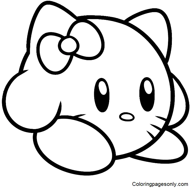 Kirby Para Colorear 56