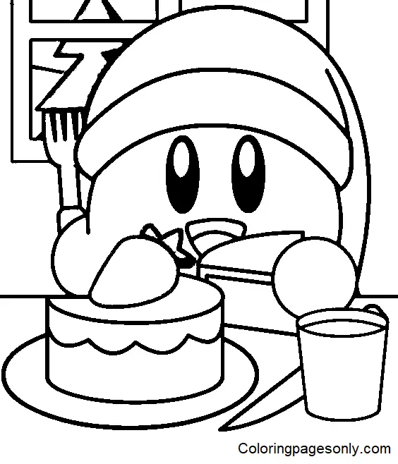 Kirby Coloring Pages 64