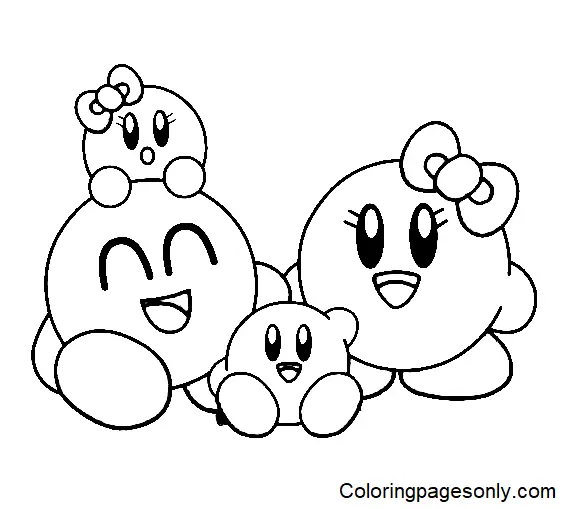 Kirby Coloring Pages 67