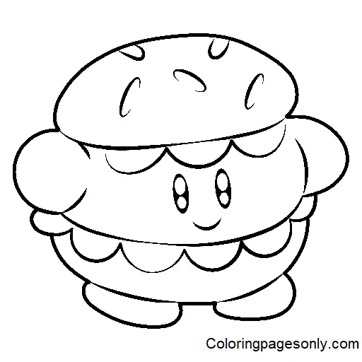 Kirby Para Colorear 77