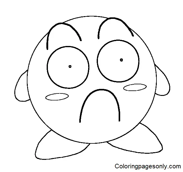Kirby Para Colorear 96