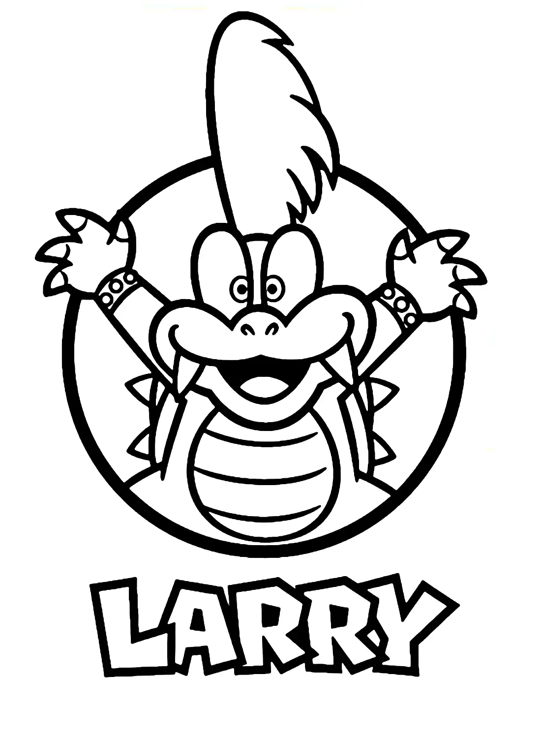 Koopalings Coloring Pages 10