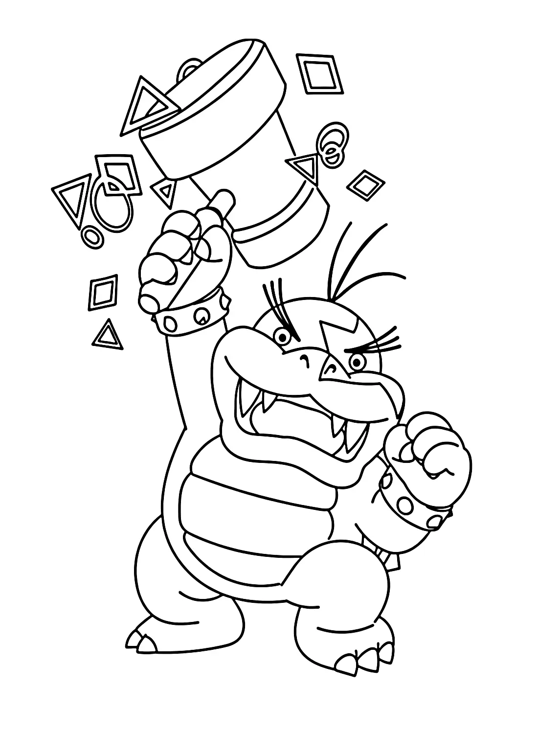 Koopalings Coloring Pages 27