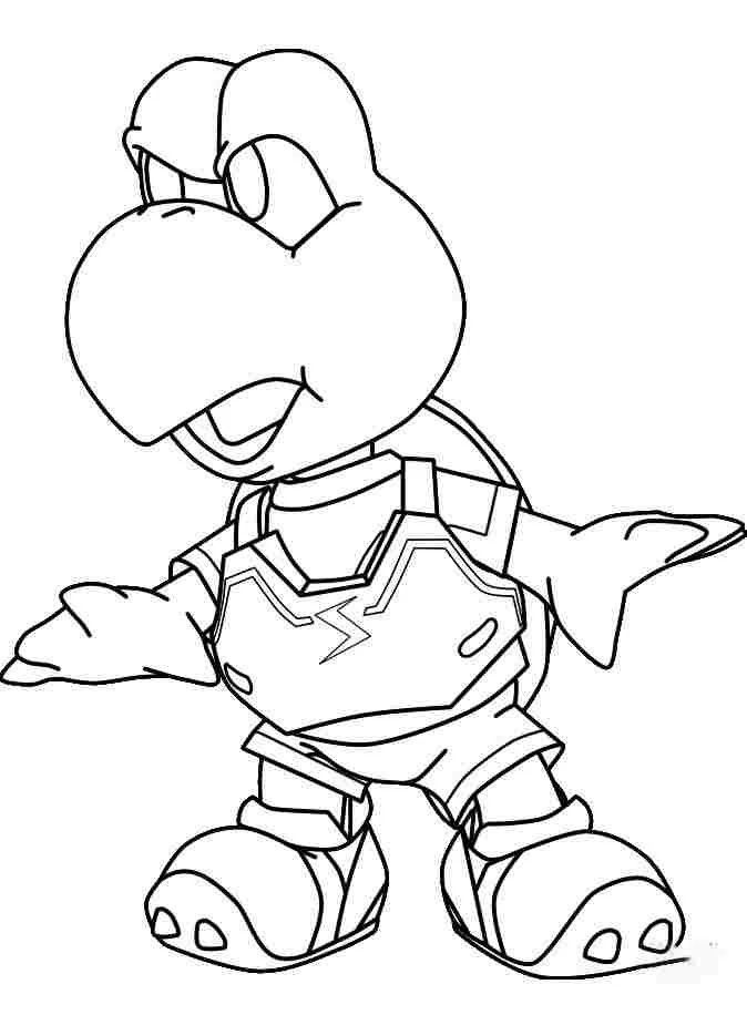 Koopalings Coloring Pages 5