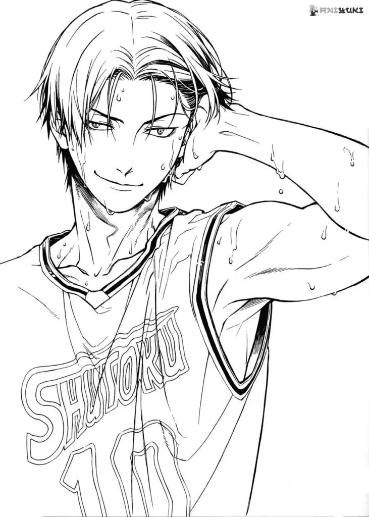 Desenhos de Kuroko No Basket Para Colorir 58