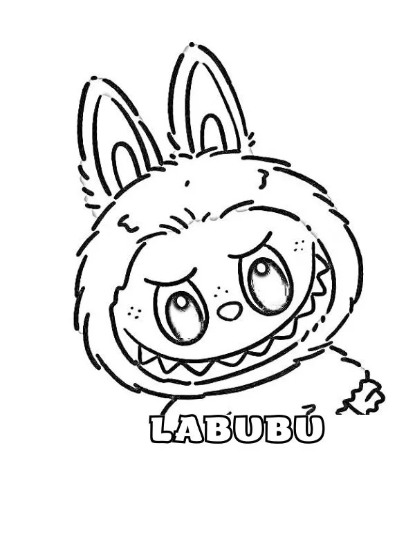 Labubu Para Colorir 37