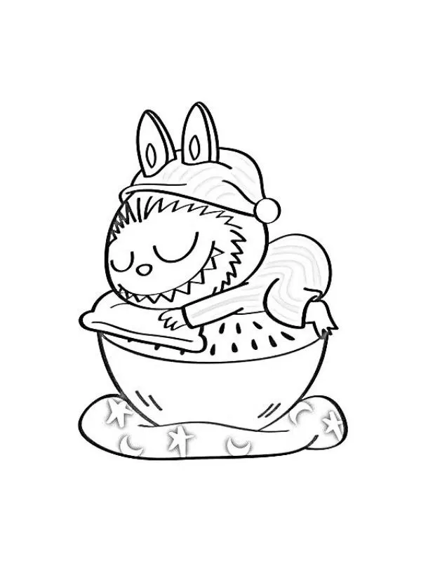 Labubu Coloring Pages 53