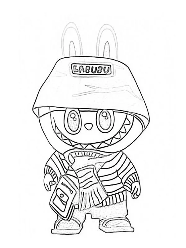 Labubu Coloring Pages 54