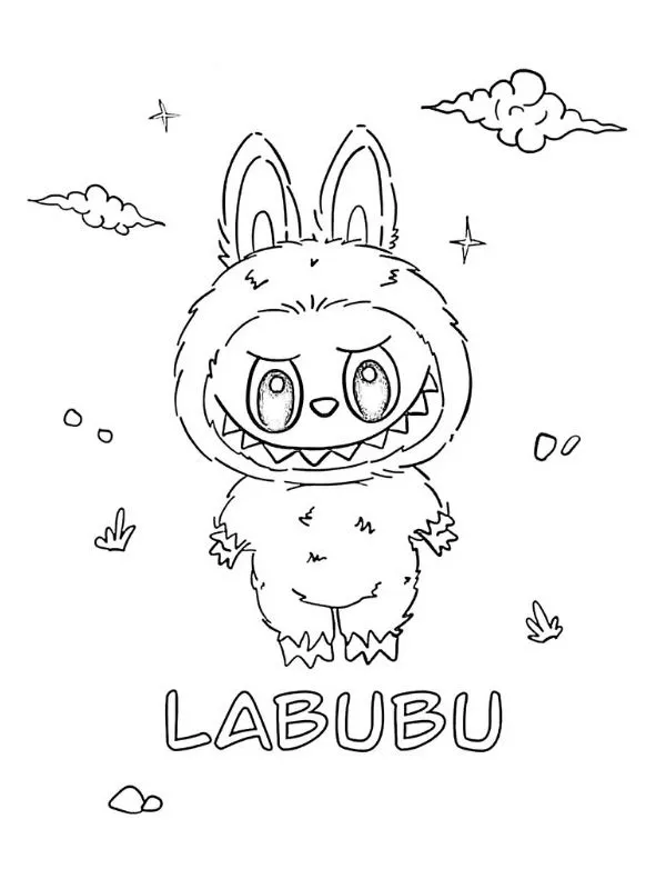 Labubu Coloring Pages 57