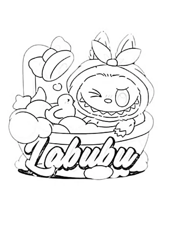 Labubu Coloring Pages 60