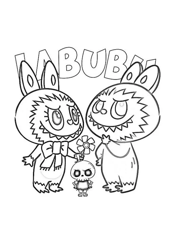 Labubu Coloring Pages 61