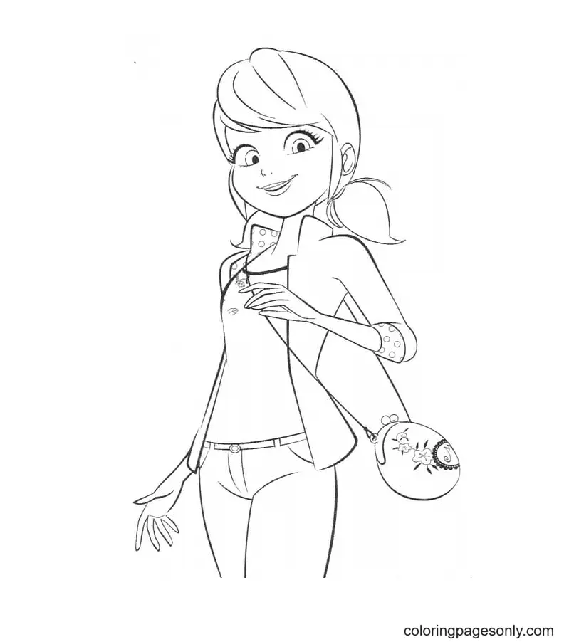Desenhos de Ladybug e Cat Noir Para Colorir 74