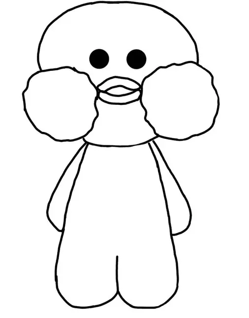 LalaFanfan Duck Coloring Pages 11