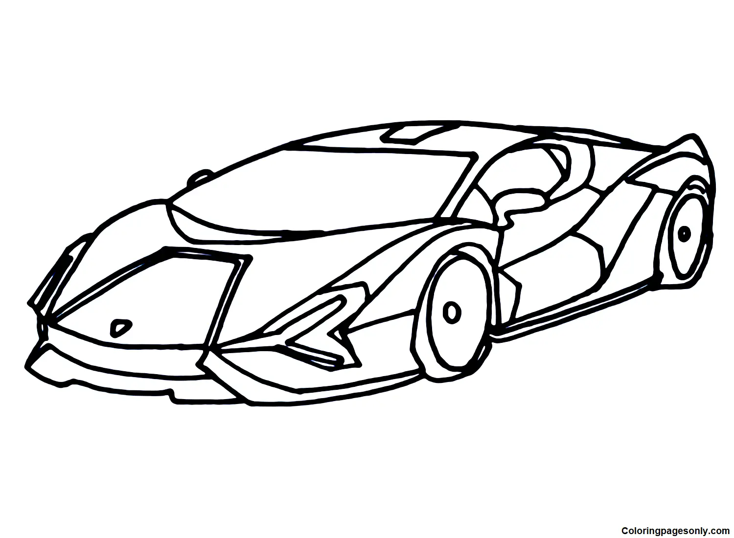 Lamborghini Coloring Pages 11